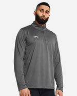 Men's Team Tech Quarter-Zip Pullover - Castlerock/ White