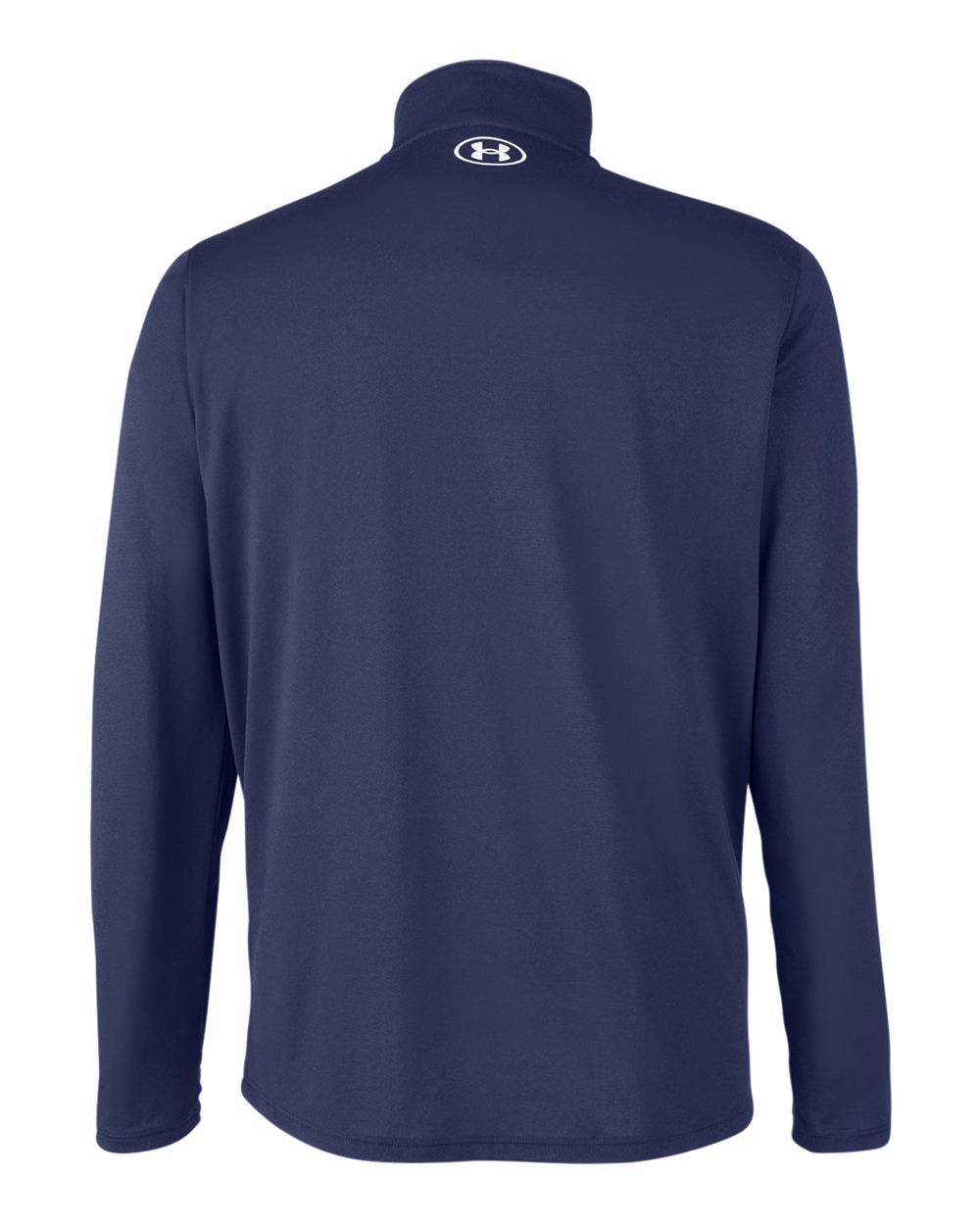 Men's Team Tech Quarter-Zip Pullover - Midnight Navy/ White