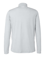 Men's Team Tech Quarter-Zip Pullover - Mod Grey Light Heather/ White
