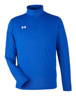 Men's Team Tech Quarter-Zip Pullover - Royal/ White
