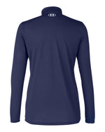 Women's Team Tech Half-Zip Pullover - Midnight Navy/ White