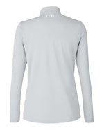 Women's Team Tech Half-Zip Pullover - Mod Grey Light Heather/ White