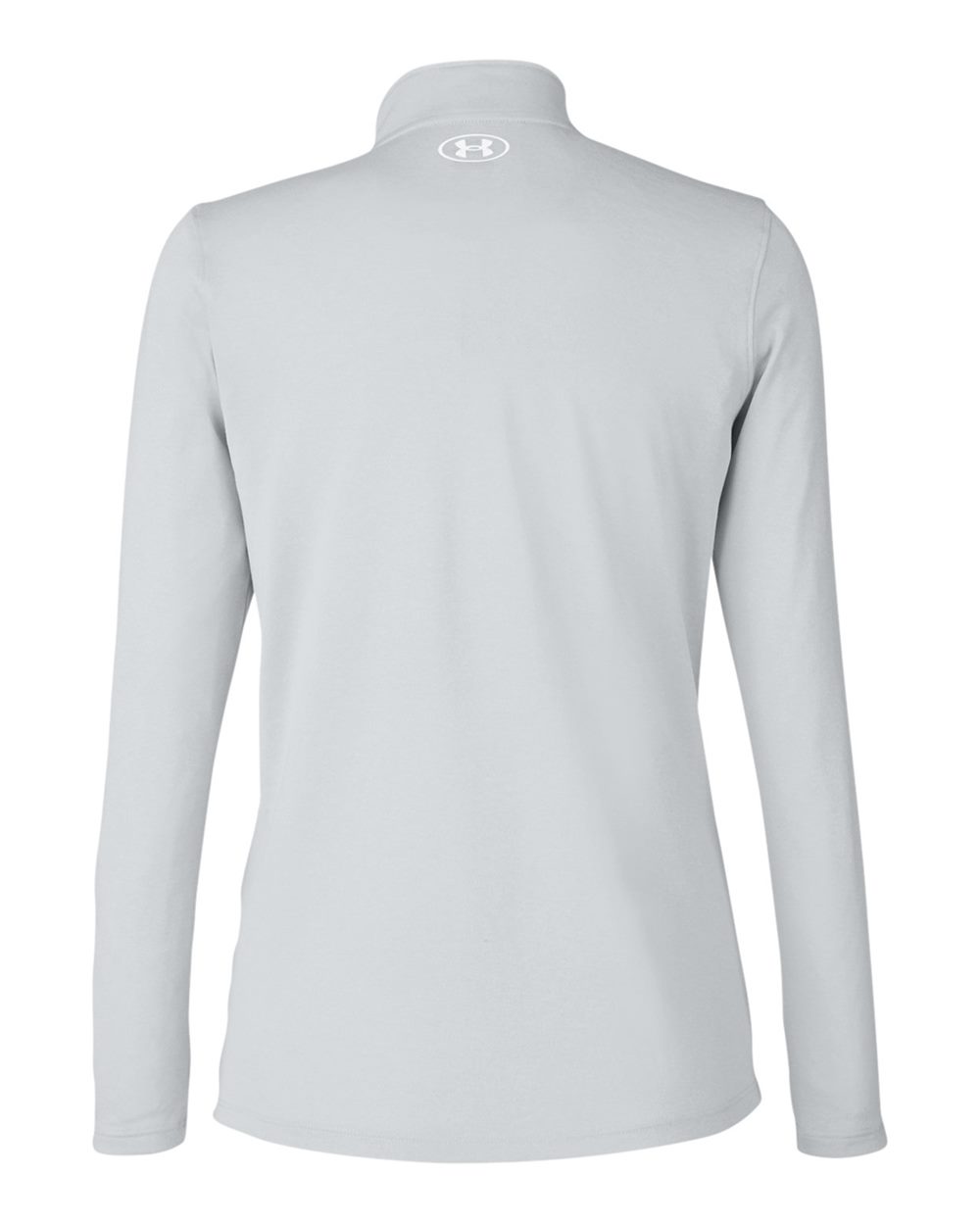 Women's Team Tech Half-Zip Pullover - Mod Grey Light Heather/ White