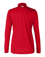 Women's Team Tech Half-Zip Pullover - Red/ White