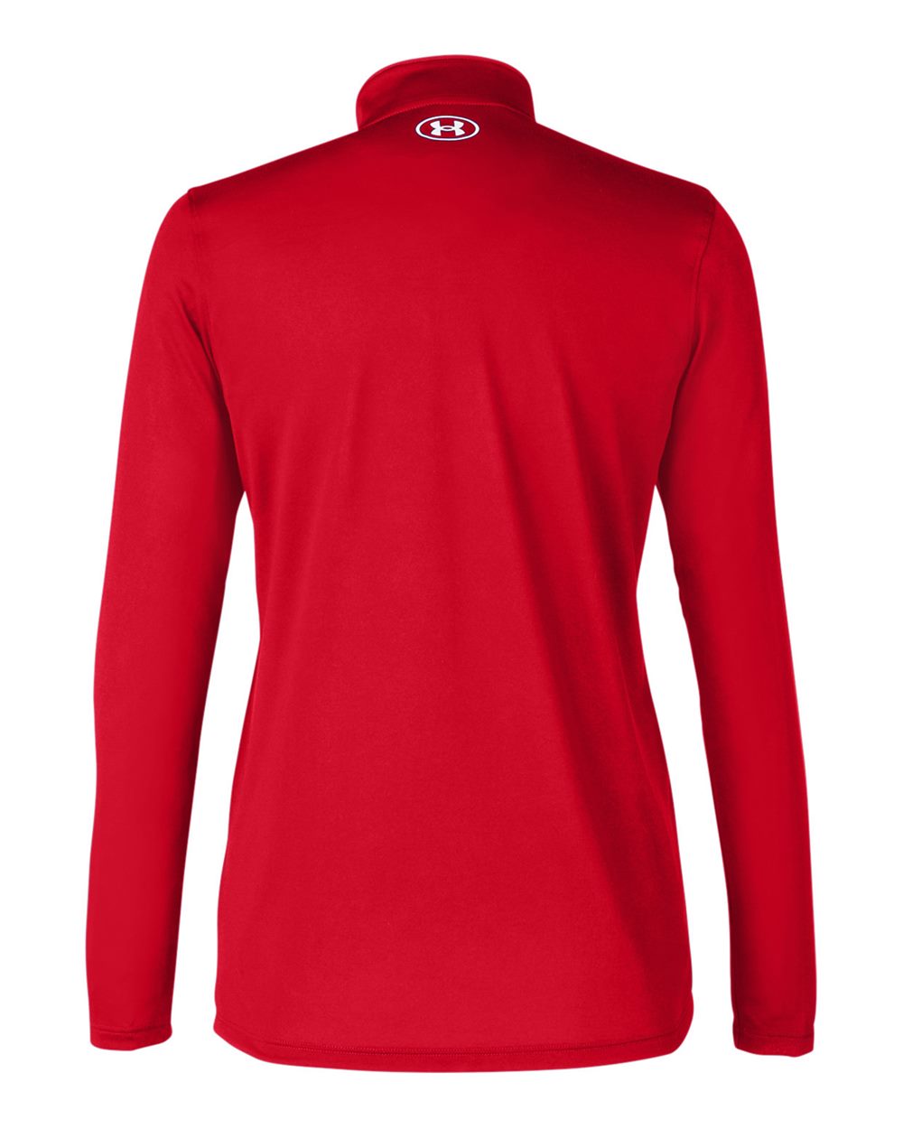 Women's Team Tech Half-Zip Pullover - Red/ White