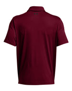 Men's Recycled Polo - Cardinal/ White