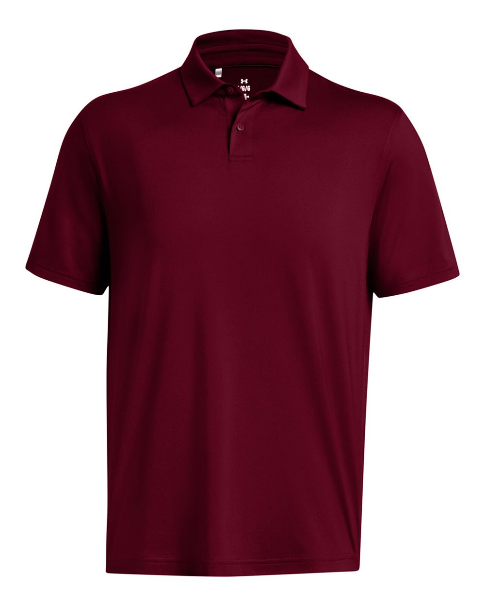 Men's Recycled Polo - Cardinal/ White