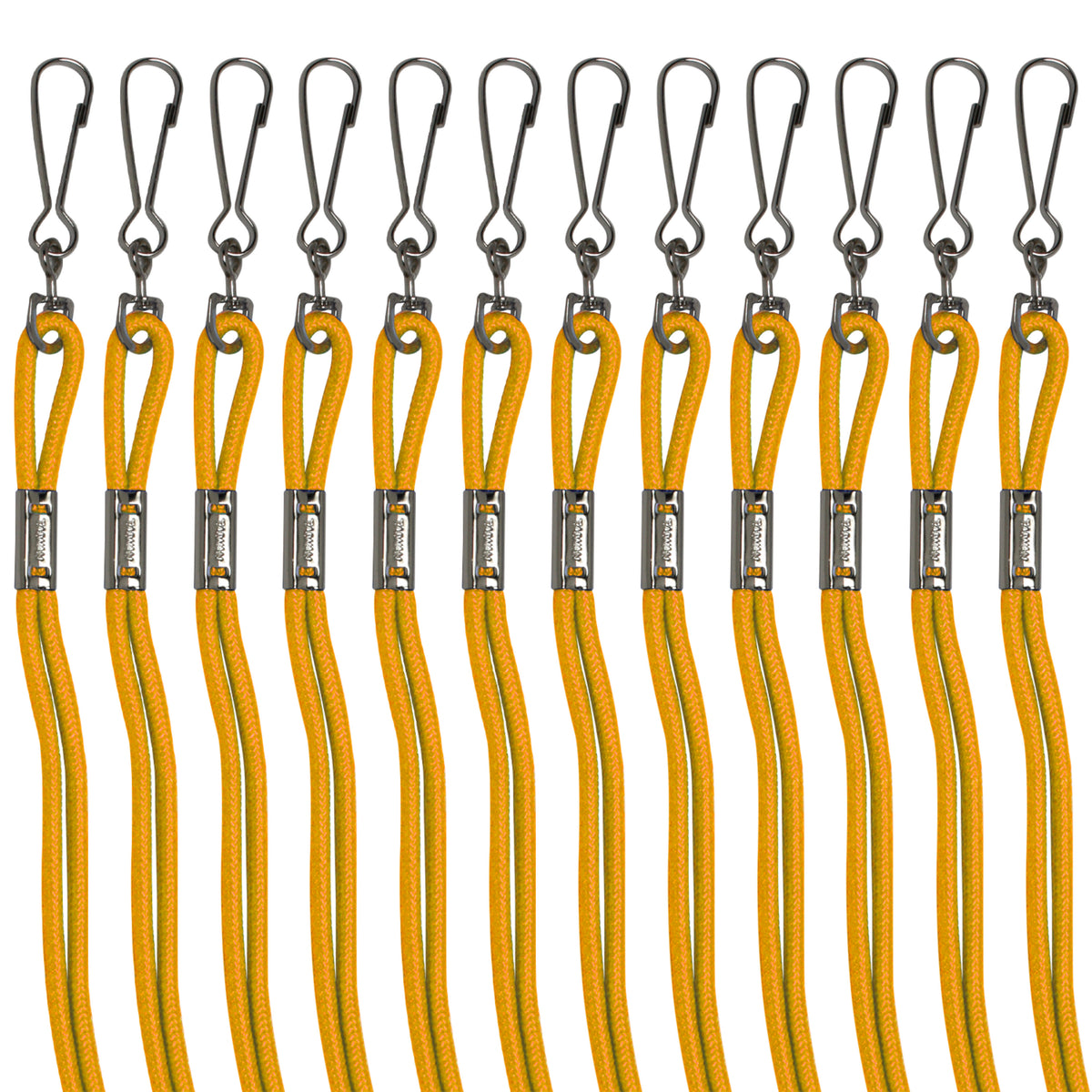 Champion Sports Heavy-Duty Nylon Lanyards - Dozen - Gold