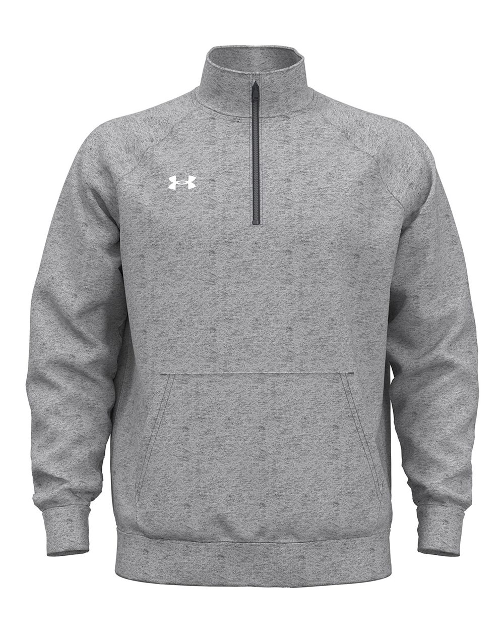 Men's Rival Fleece Quarter-Zip Pullover - CS Grey Light Heather/ White