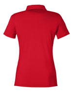 Women's Recycled Polo - Red/ White