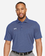 Men's Destin Drive "UA Playoff Team Stripe" Performance Polo - Royal/ White