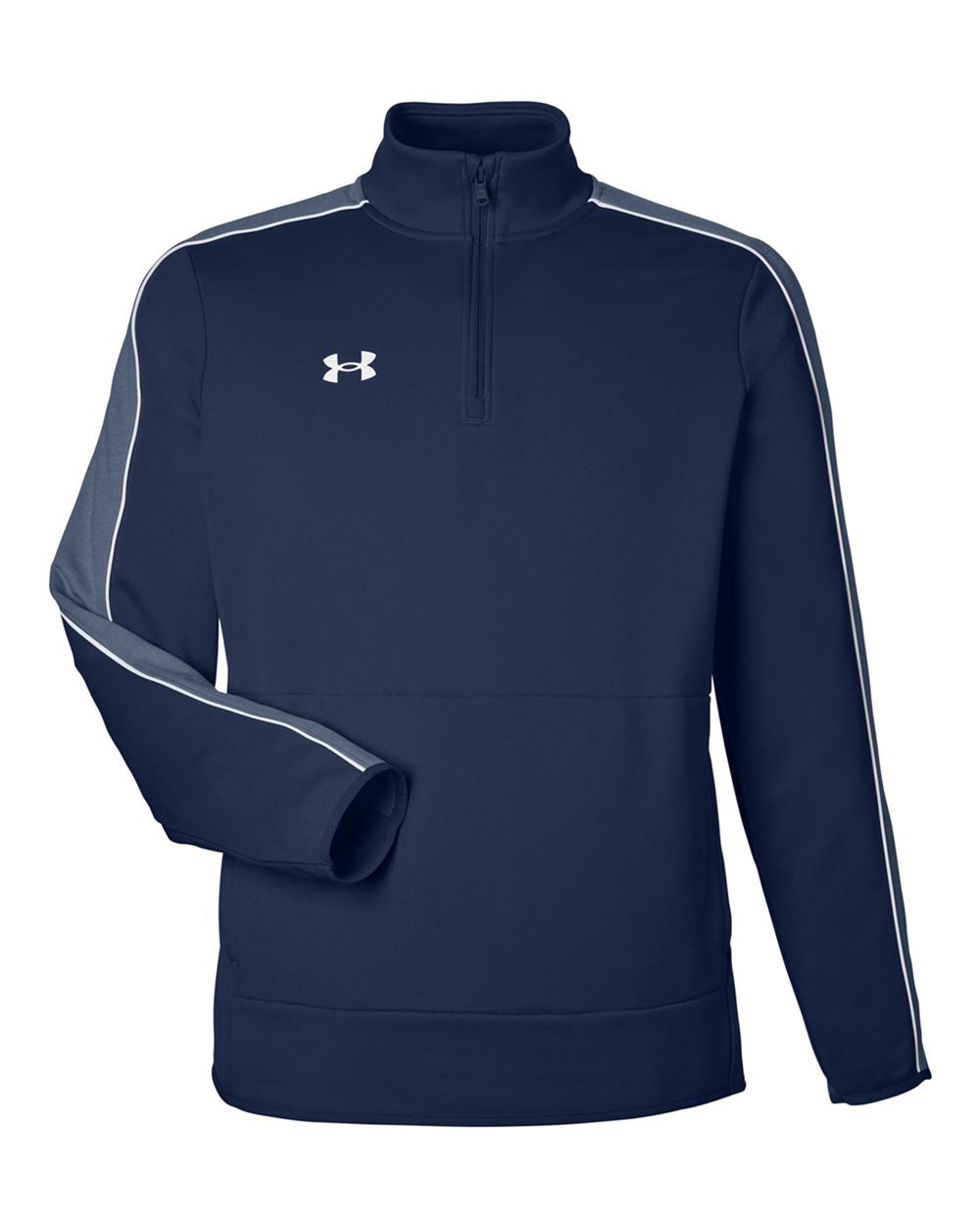 Men's Command 2.0 Quarter-Zip Pullover - Midnight Navy/ White