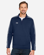 Men's Command 2.0 Quarter-Zip Pullover - Midnight Navy/ White