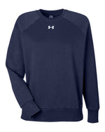 Women's Rival Fleece Crewneck Sweatshirt - Midnight Navy/ White