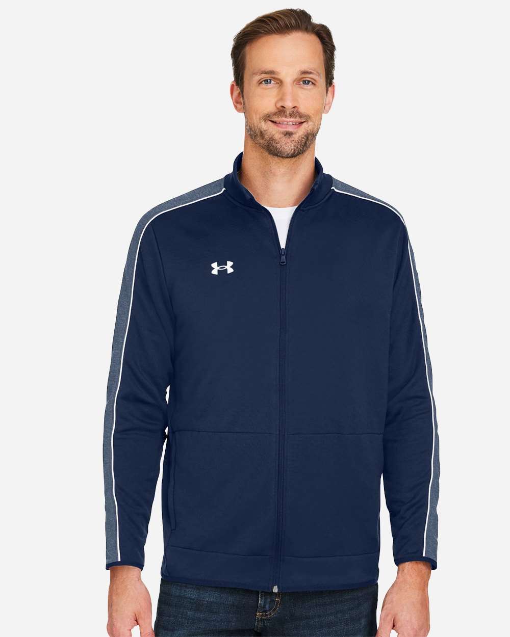 Men's Command Full-Zip 2.0 Jacket - Midnight Navy/ White