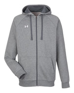 Men's Rival Fleece Full-Zip - CS Grey Light Heather/ White