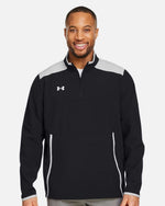 Men's Motivate 3.0 Quarter-Zip Pullover - Black/ Mod Grey/ White
