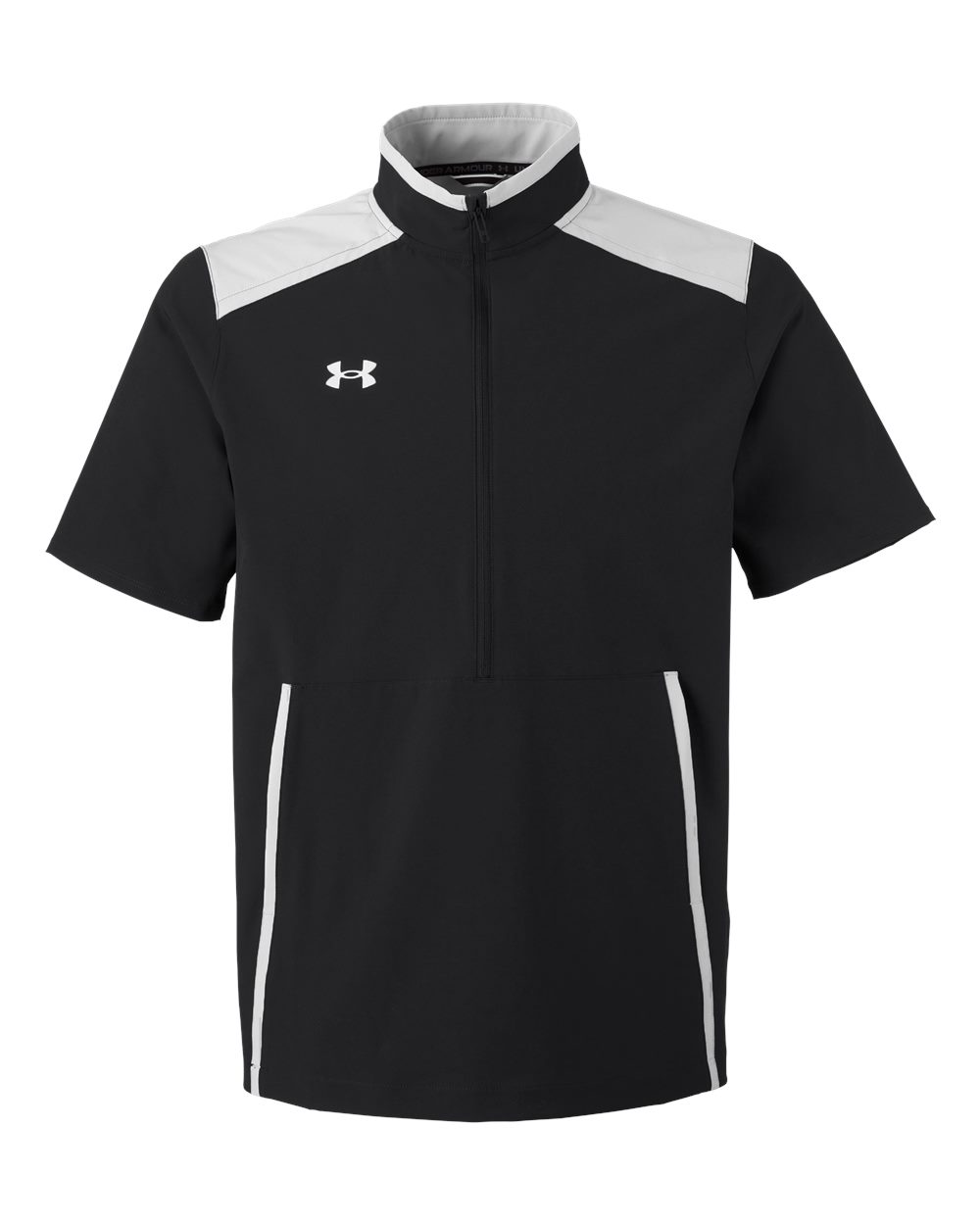 Men's Motivate 3.0 Short Sleeve Half-Zip - Black/ Mod Grey/ White
