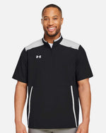 Men's Motivate 3.0 Short Sleeve Half-Zip - Black/ Mod Grey/ White