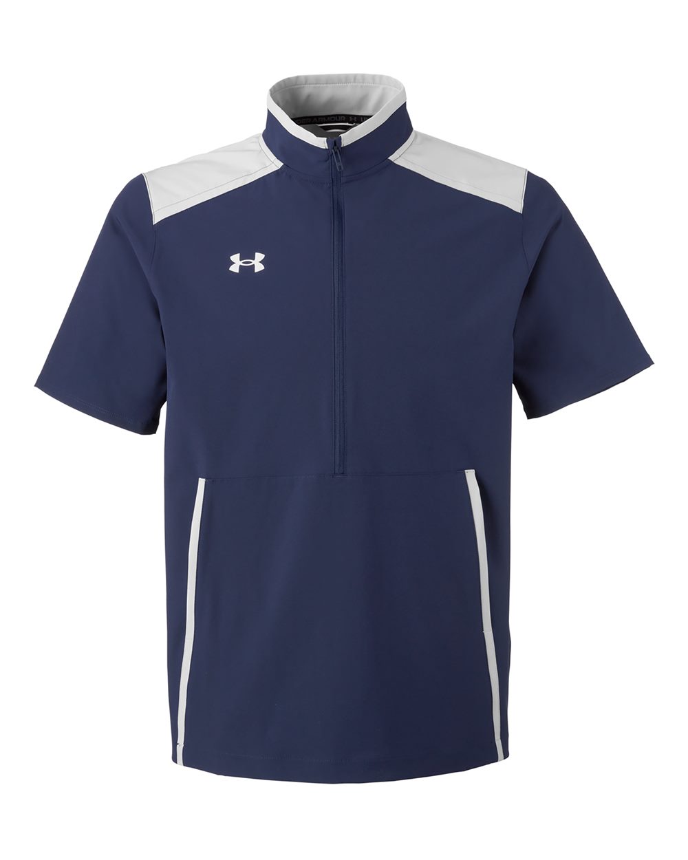 Men's Motivate 3.0 Short Sleeve Half-Zip - Midnight Navy/ White