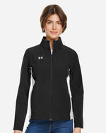 Women's Rival Stretch Jacket - Black/ White/ White