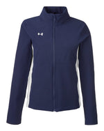 Women's Rival Stretch Jacket - Midnight Navy/ White