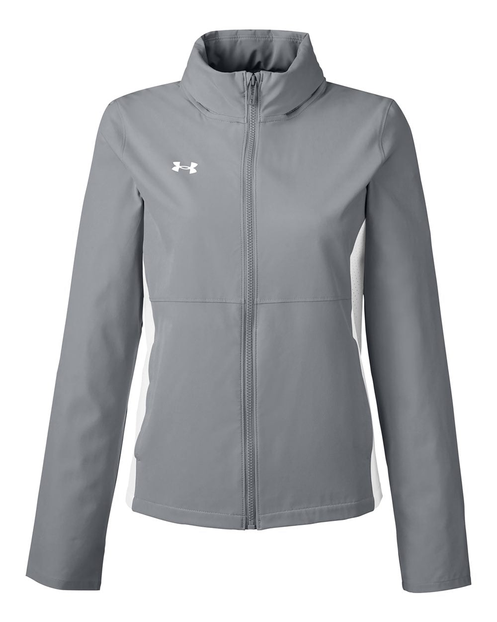 Women's Rival Stretch Jacket - Mod Grey/ White