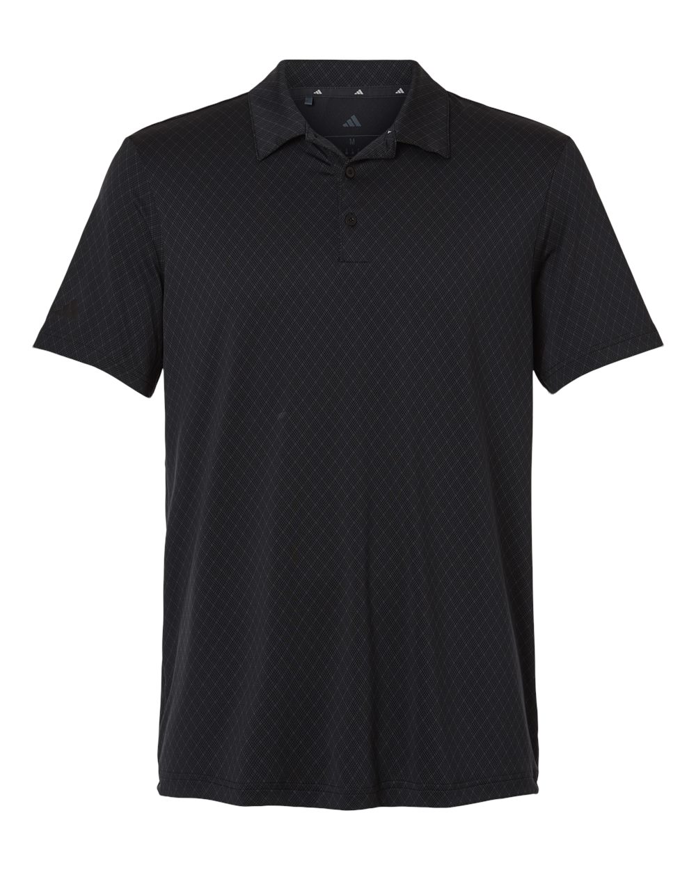 Men's 4-Way Stretch Printed Polo - Carbon