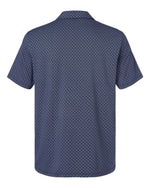 Men's 4-Way Stretch Printed Polo - Collegiate Navy