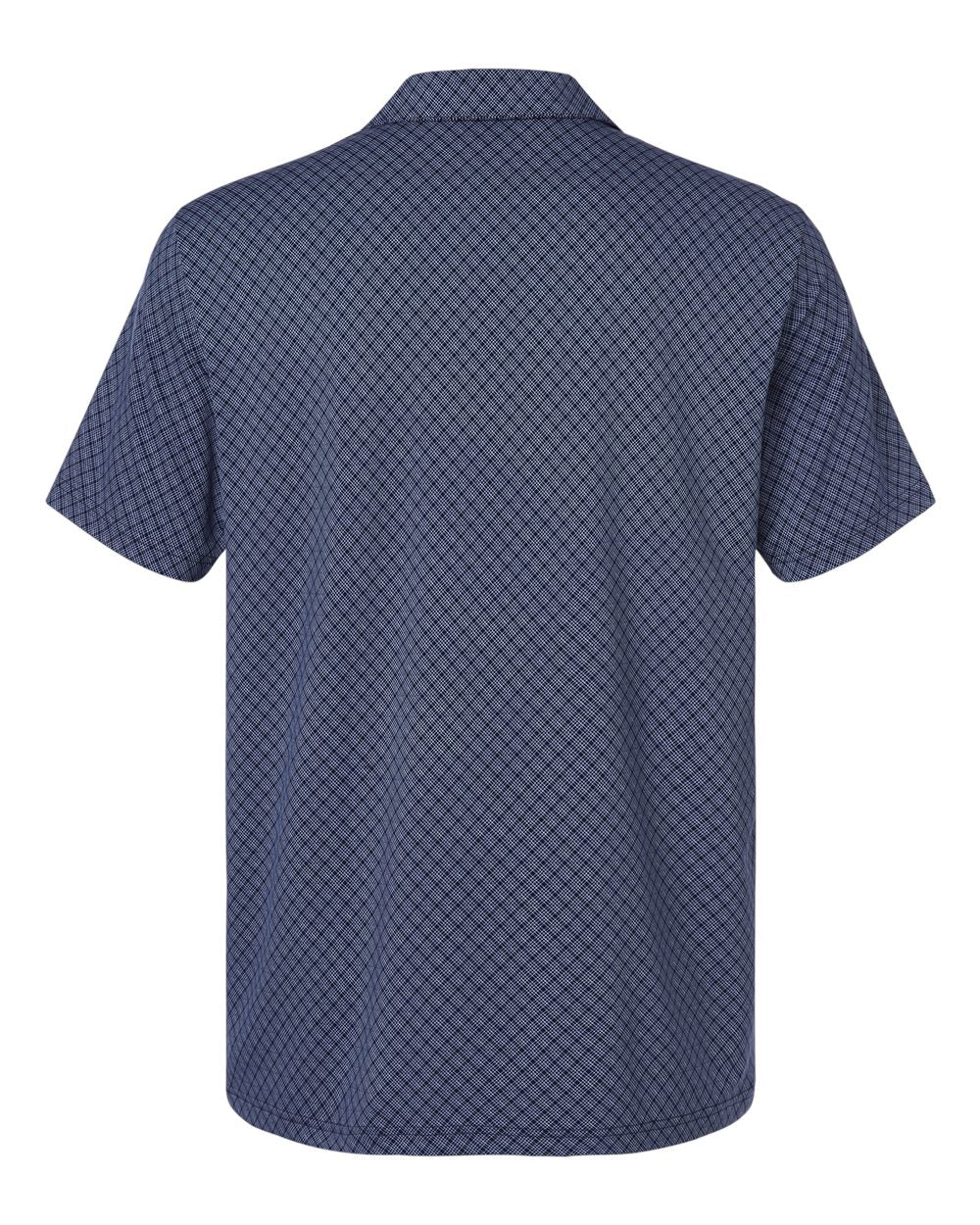 Men's 4-Way Stretch Printed Polo - Collegiate Navy