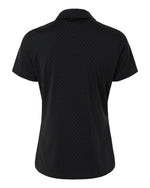 Women's 4-Way Stretch Printed Polo - Carbon