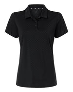 Women's 4-Way Stretch Printed Polo - Carbon