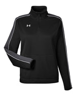 Women's Command 2.0 Quarter-Zip Pullover - Black/ White