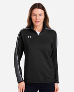 Women's Command 2.0 Quarter-Zip Pullover - Black/ White