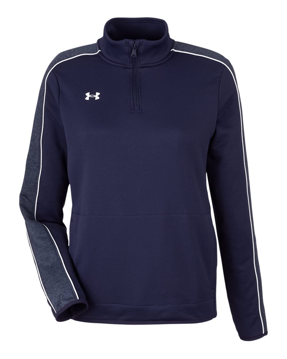 Women's Command 2.0 Quarter-Zip Pullover - Midnight Navy/ White