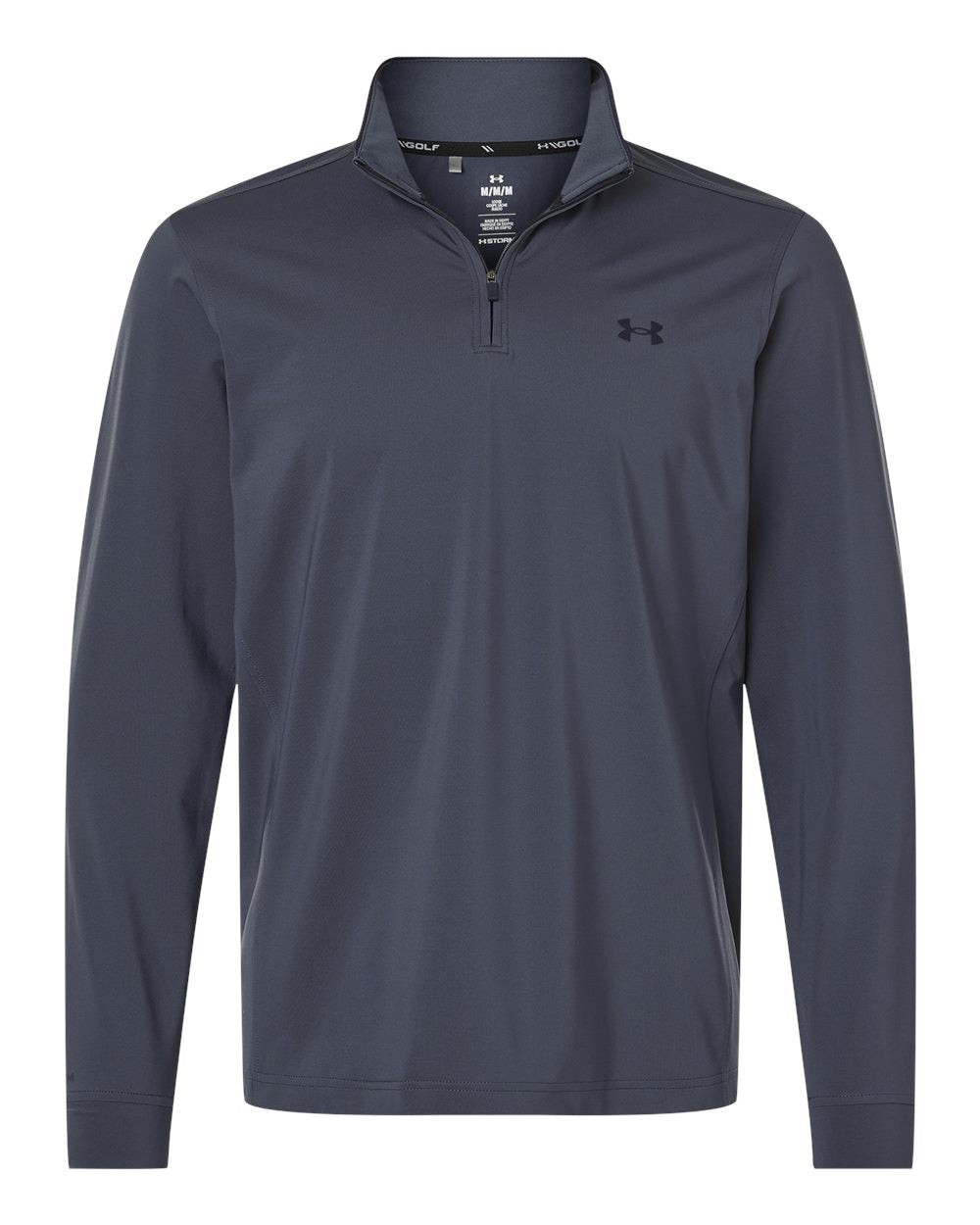 Men's Drive Quarter-Zip Pullover - Downpour Grey/ Midnight Navy