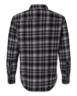 Men's Cornell Woods Flannel Shirt - Black Backland Tartan
