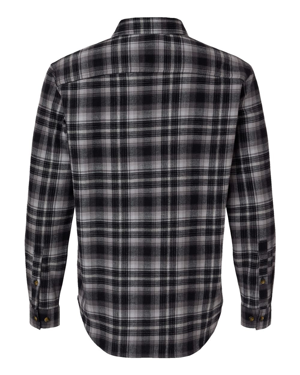 Men's Cornell Woods Flannel Shirt - Black Backland Tartan
