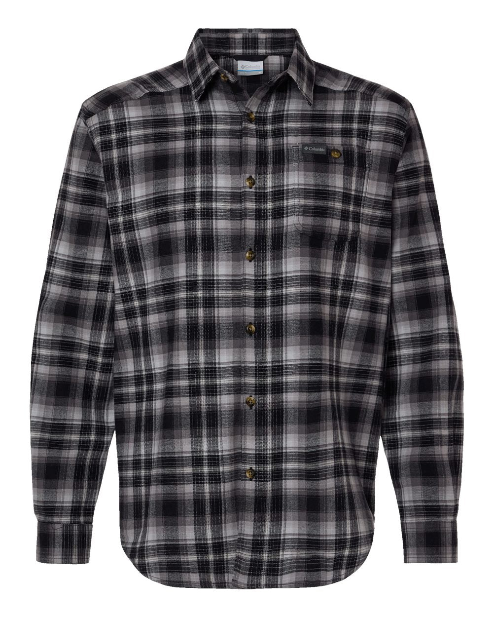 Men's Cornell Woods Flannel Shirt - Black Backland Tartan