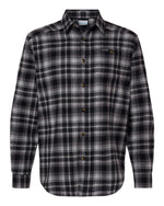 Men's Cornell Woods Flannel Shirt - Black Backland Tartan