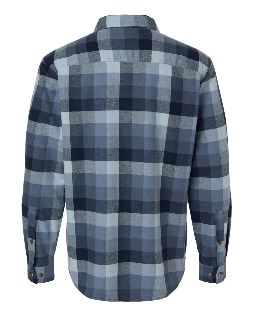 Men's Cornell Woods Flannel Shirt - Collegiate Navy Multi Buffalo Check