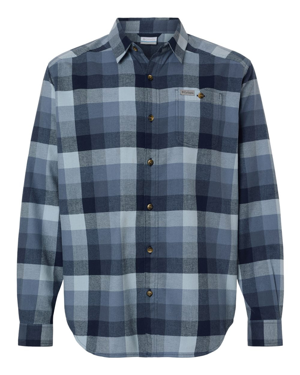 Men's Cornell Woods Flannel Shirt - Collegiate Navy Multi Buffalo Check