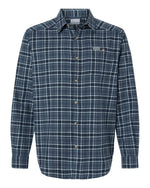 Men's Cornell Woods Flannel Shirt - Dark Mountain Quad Check