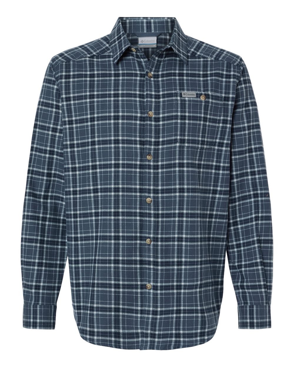 Men's Cornell Woods Flannel Shirt - Dark Mountain Quad Check