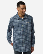 Men's Cornell Woods Flannel Shirt - Dark Mountain Quad Check