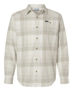 Men's Cornell Woods Flannel Shirt - Dark Stone Multi Buffalo Check