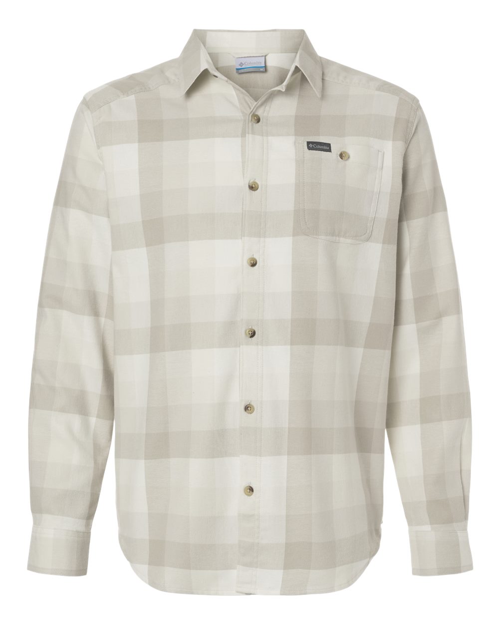Men's Cornell Woods Flannel Shirt - Dark Stone Multi Buffalo Check