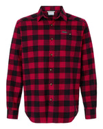 Men's Cornell Woods Flannel Shirt - Mountain Red Buffalo Check