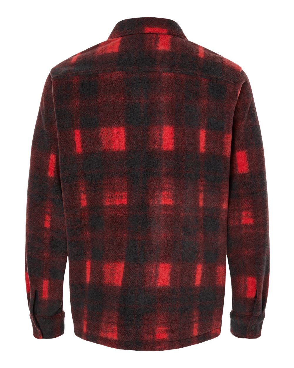 Men's Steens Mountain Printed Shirt Jacket II - Sail Red Omblur