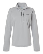 Women's Essential Hike Grid Fleece Half-Zip Pullover - Columbia Grey/ Columbia Grey